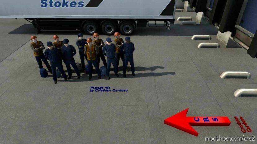 Passenger Mod for Euro Truck Simulator 2