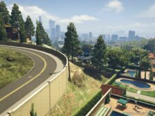 GTA 5 Map Mod: Vinewood Hills RED Villa Helicopter Landing Place With Secret Cave (Image #3)