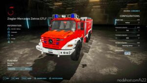 FS22 Mercedes-Benz Truck Mod: Zetros (Image #4)