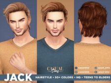 Jack Hairstyle for Sims 4