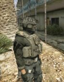 GTA 5 Player Mod: Shadow Company Operator: COD Mwii 2022 Add-On PED (Image #5)