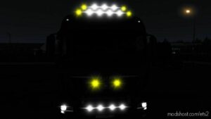 ETS2 Headlights Part Mod: NEW Addon Lamps By Maxx_Agent 1.47 (Image #2)