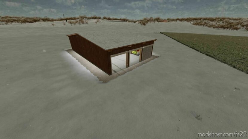 Wood Garage for Farming Simulator 22