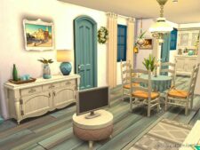 Sims 4 Mod: Greek Summer House NO CC (Image #5)