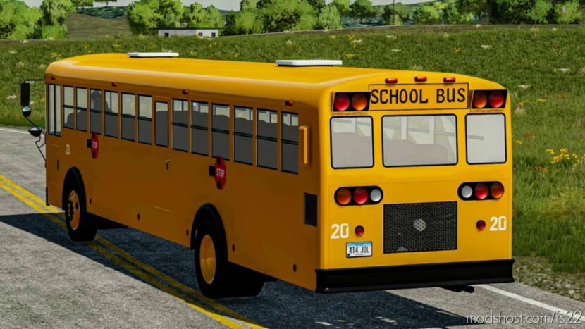 School BUS for Farming Simulator 22