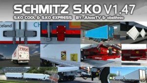 Schmitz S.KO V1.8C [1.47] for Euro Truck Simulator 2