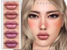 Sims 4 Lipstick Makeup Mod: N207 (Featured)