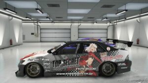 GTA 5 Lexus Paint Mod: IS300 Fate/Kaleid Liner (Image #2)