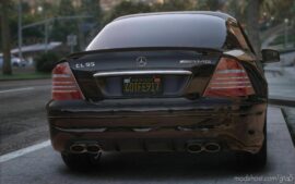 GTA 5 Mercedes-Benz Vehicle Mod: CL55 AMG W215 Add-On | Custom Sound (Image #3)