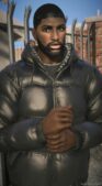 Derrick Face Texture for Grand Theft Auto V