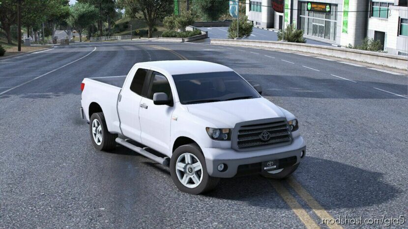 GTA 5 Toyota Vehicle Mod: Tundra 2011 Double CAB (Featured)