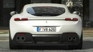 GTA 5 Ferrari Vehicle Mod: 2020 Ferrari Roma Add-On (Image #2)