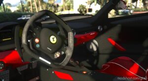 GTA 5 Ferrari Vehicle Mod: 2015 Ferrari Laferrari Add-On (Image #5)