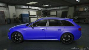 GTA 5 Audi Vehicle Mod: RS4 Avant (Image #2)