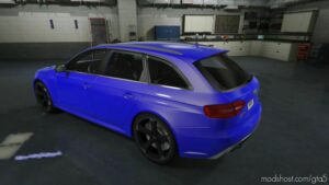 GTA 5 Audi Vehicle Mod: RS4 Avant (Image #3)