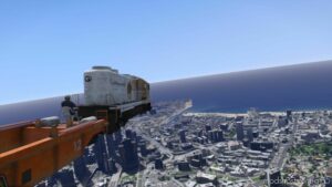 GTA 5 Vehicle Mod: Flying Train (Menyoo) (Image #2)