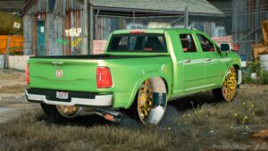 GTA 5 Dodge Vehicle Mod: RAM 3500HD Donk 2019 (Image #2)