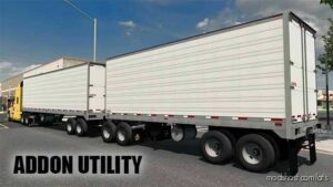 Dolly Double Axis 2000R V0.1 [1.47] for American Truck Simulator