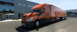 ATS Freightliner Mod: Cascadia And Ruda REF Skin 1.47 (Image #3)