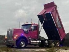 Alers Hauling Kenworth W990 Dump Truck for Farming Simulator 22