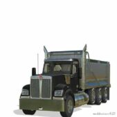 FS22 Kenworth Mod: Alers Hauling Kenworth W990 Dump Truck (Image #18)