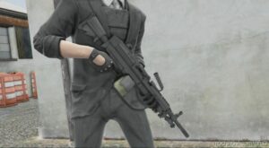 MWR M249 [Animated] for Grand Theft Auto V