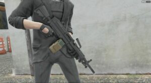 GTA 5 Weapon Mod: MWR M249 Animated (Image #2)