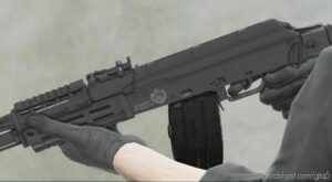 GTA 5 Weapon Mod: MW 2019 Tactical AK-47 Animated (Image #4)