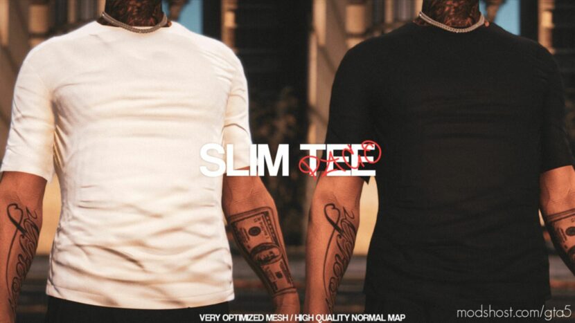 Slim TEE For MP Male GTA 5 Player Mod - ModsHost