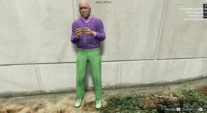 GTA 5 Player Mod: Better A M O Genstreet 01 PED (Image #4)