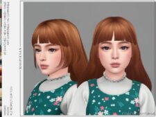 Moon Hair For Child for Sims 4