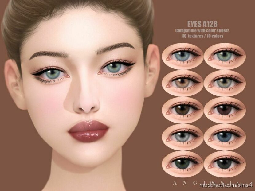 Eyes A128 for Sims 4