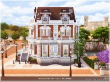 Sims 4 House Mod: Britechester Tiny Flats NO CC (Image #3)