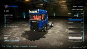 FS22 Scania Truck Mod: S530 (Image #2)