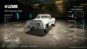 FS22 Dodge Car Mod: RAM W350 V2.0 (Image #3)