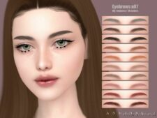 Eyebrows N87 for Sims 4