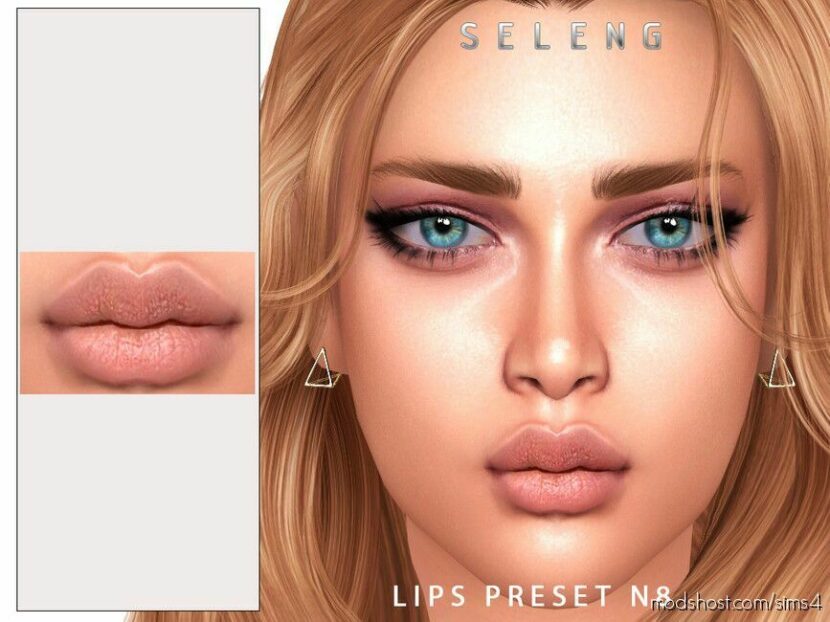 Lips Preset N8 for Sims 4