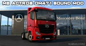 Mercedes NEW Actros Sound Mod for Euro Truck Simulator 2