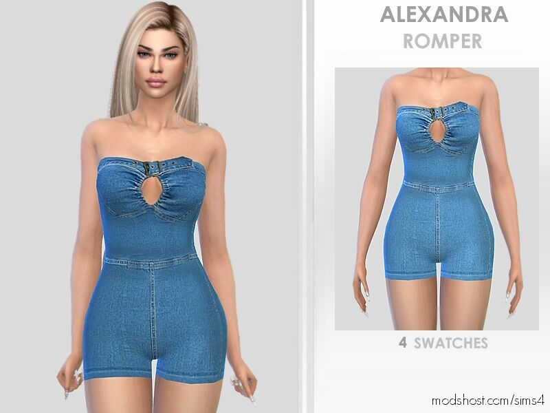 Alexandra Romper for Sims 4