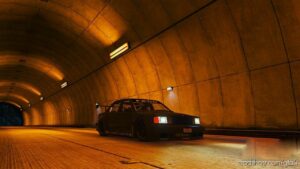 GTA 5 Mercedes-Benz Vehicle Mod: 190E Rocket Bunny (Image #4)