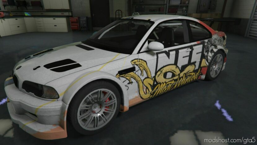 GTA 5 BMW Vehicle Mod: M3 GTR E46 Street (Featured)