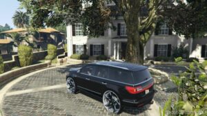 GTA 5 Vehicle Mod: Lincoln Navigator BIG Rims 2022 (Image #3)