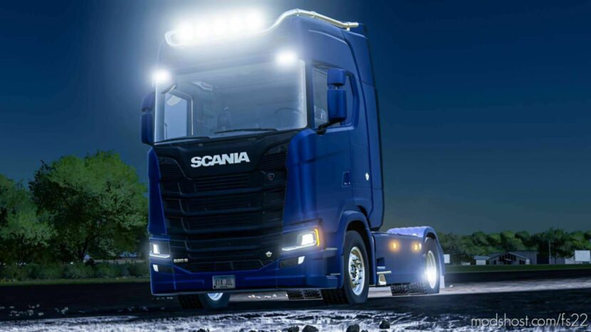 Scania S 4X2 V1.1 for Farming Simulator 22