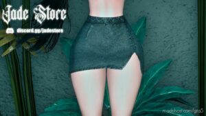 GTA 5 Player Mod: Jeans Skirt (Image #3)