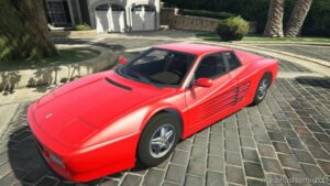 GTA 5 Ferrari Vehicle Mod: Testarossa 512TR 1991 (Featured)
