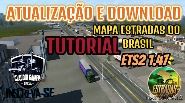 Mapa Estradas DO Brasil for Euro Truck Simulator 2