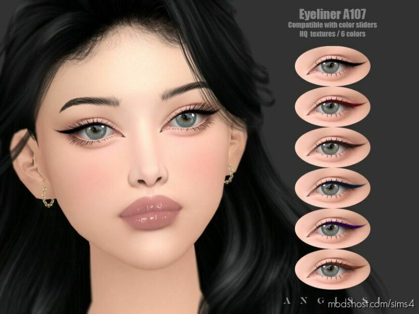 Eyeliner A107 for Sims 4