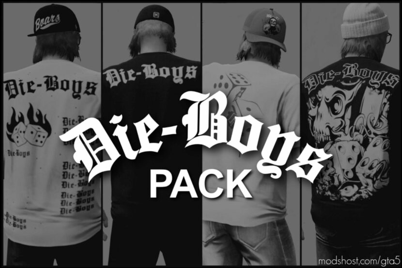Die-Boys T-Shirt Pack for Grand Theft Auto V