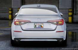 GTA 5 Honda Vehicle Mod: Civic 2022 (Image #4)