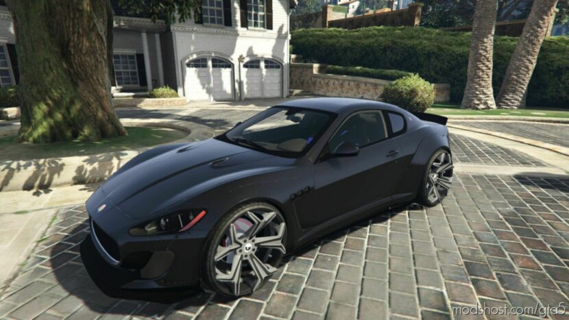 GTA 5 Vehicle Mod: Maserati MC Stradale LB Custom (Featured)